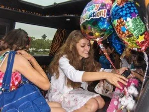 graduation day limo service in San Diego